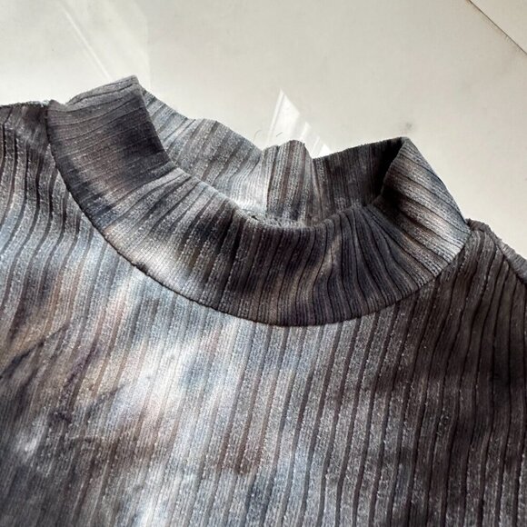 Streetwear Society | Tie-Dye Mini Dress | Size Small | Gray/Black/White - Picture 5 of 16